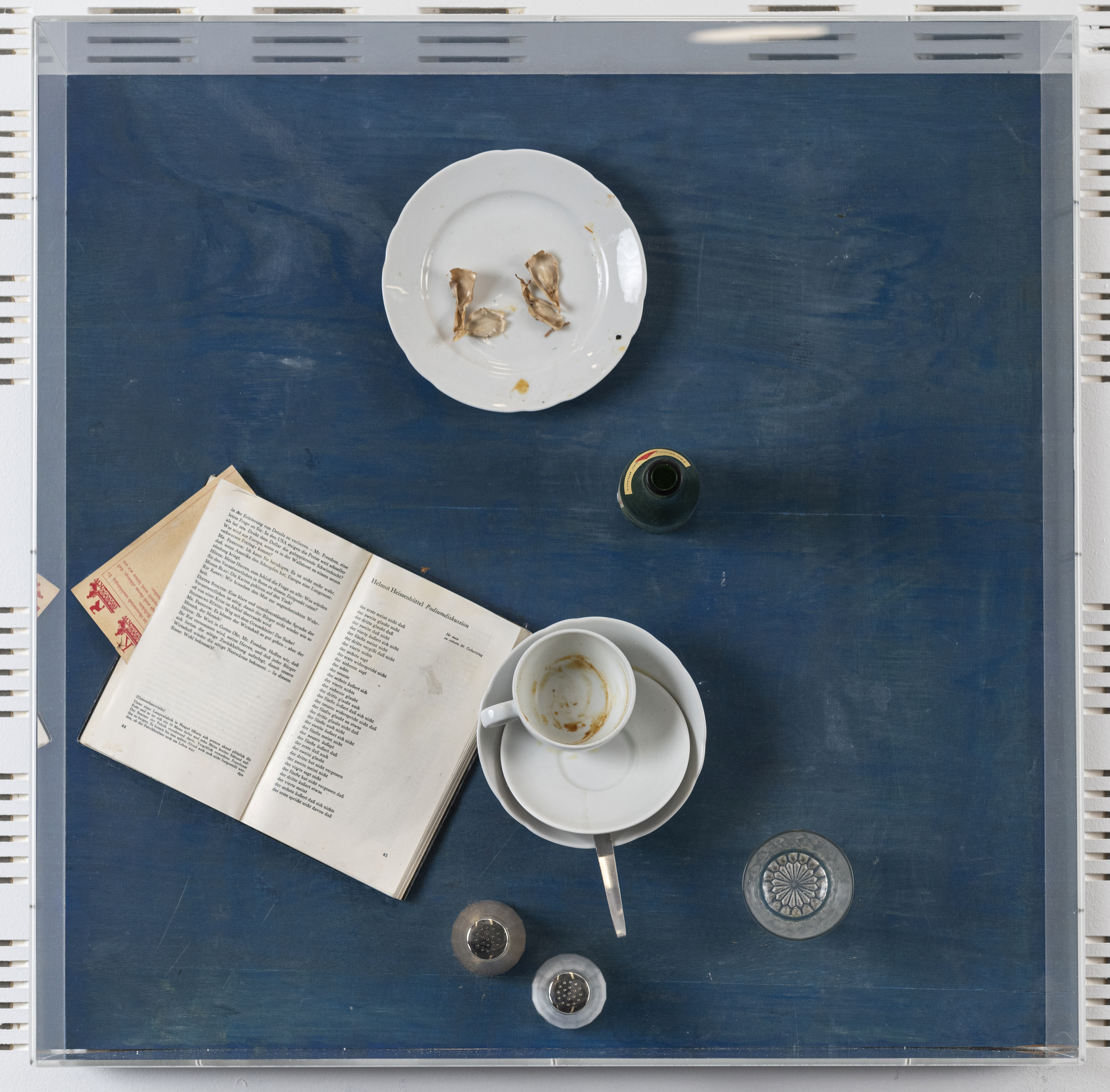 Daniel Spoerri Restaurant Spoerri : Tableau piège 1972