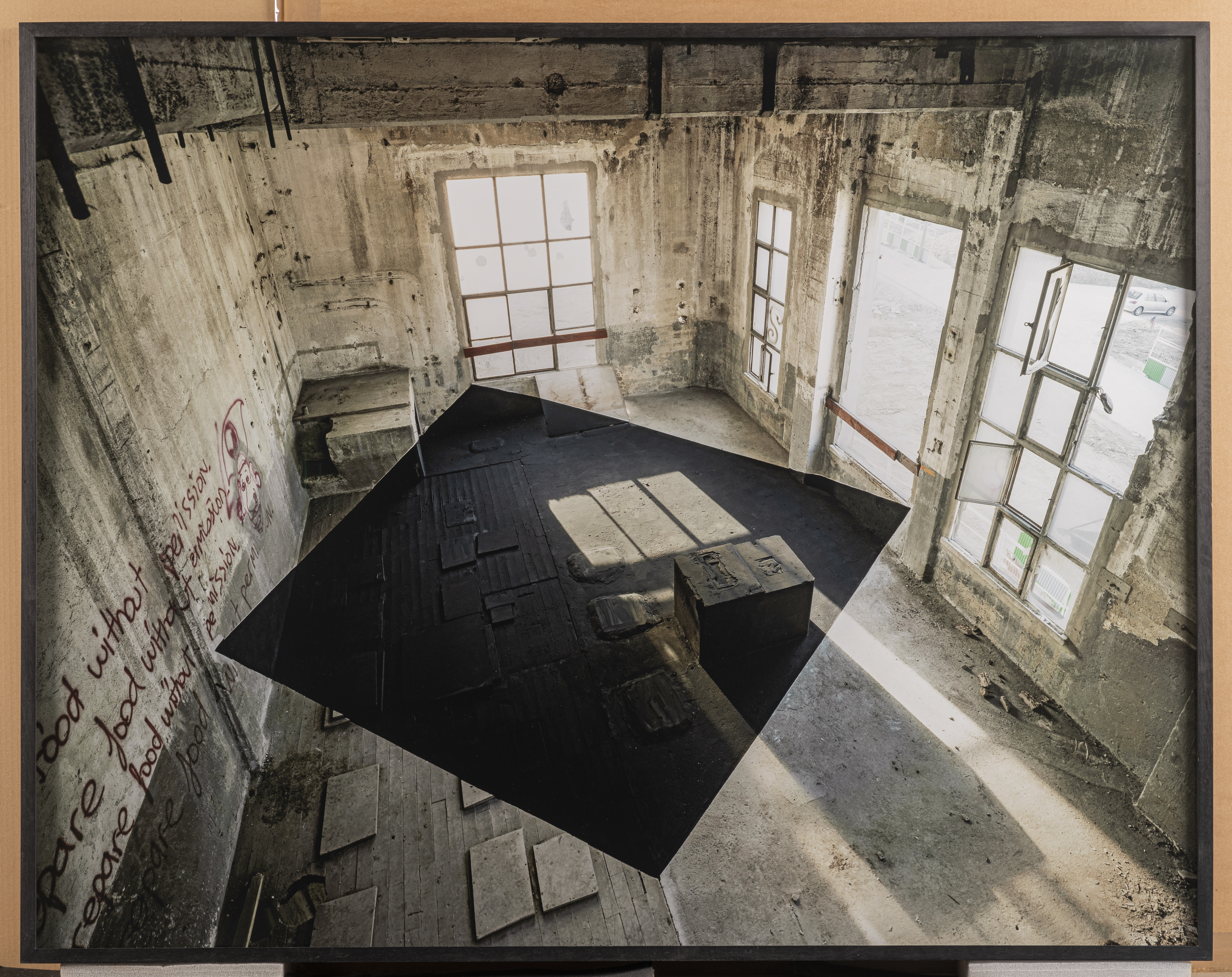 Georges Rousse_Grands Moulins de Paris