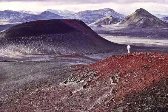 Iceland Moon Mars Simulation #1, MS2 Spacesuit